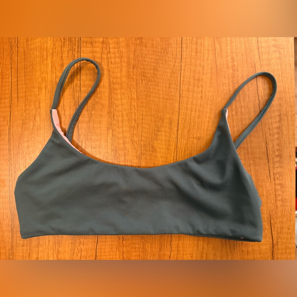 Carve Designs Escondido Swim Top Cilantro XS